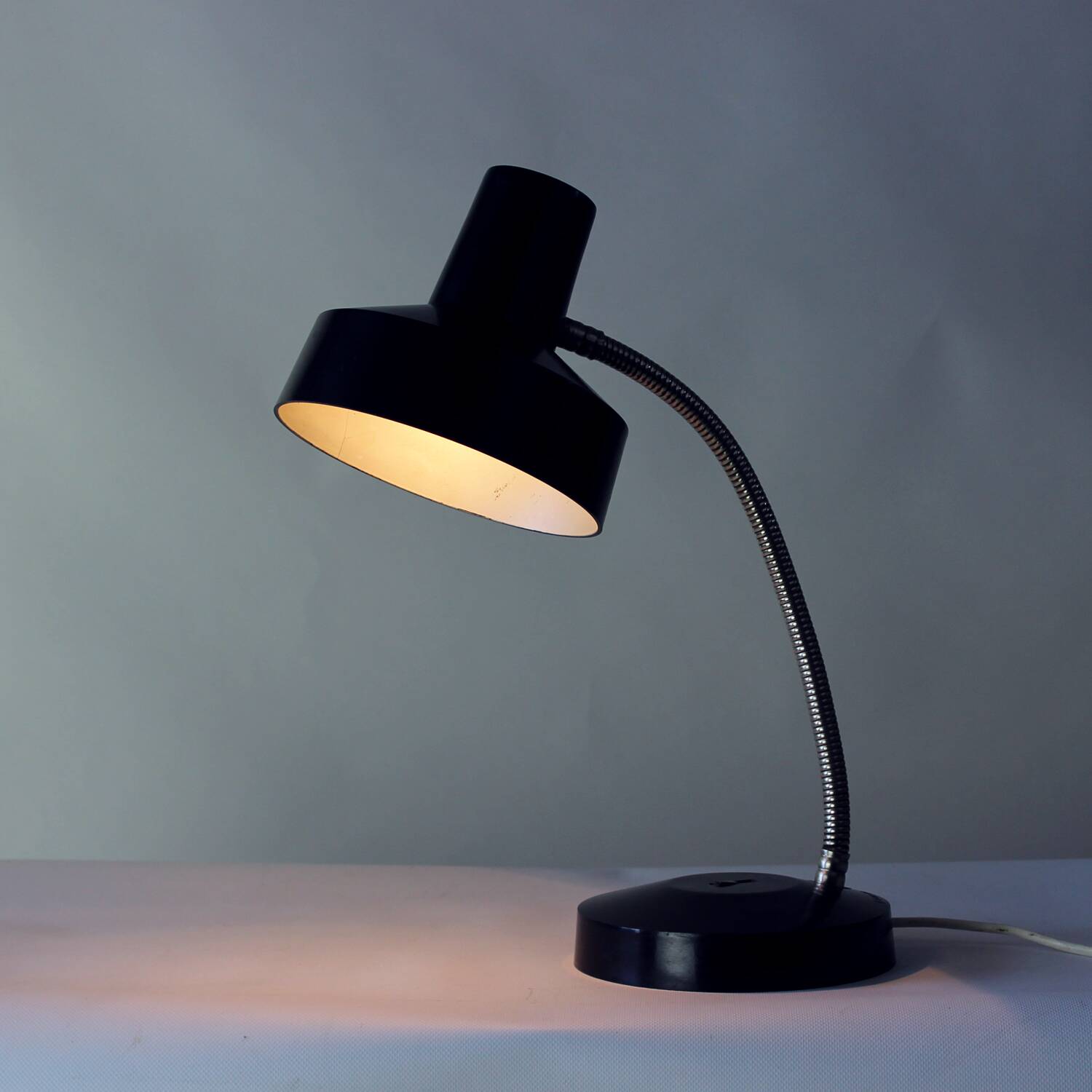Large Table Lamp In Bakelite, Elektrosvit Czechoslovakia 1950s