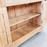 Buffet 2 corps ancien en pin