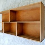 Wooden wall shelf
