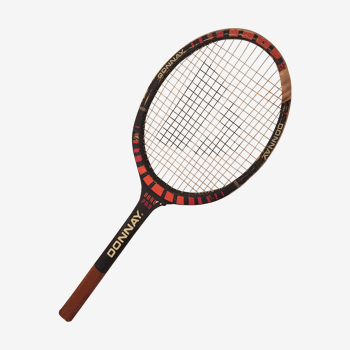 Raquette tennis géante Donnay Borg Pro en bois all wood