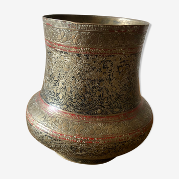 Brass vase