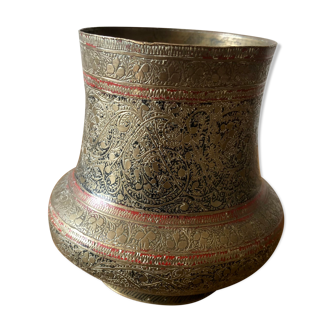 Brass vase