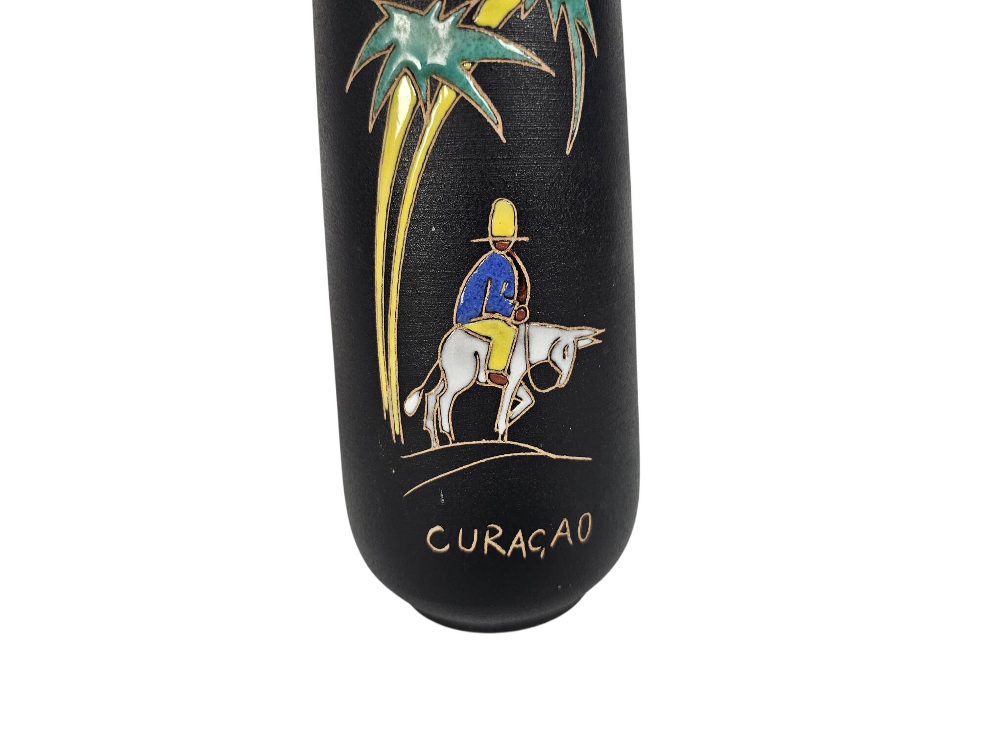 Ruscha Keramik – West Germany – vase – decor name 'Curaçao' – 1960s