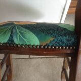 Pair of old chairs in walnut