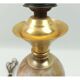 Lamp foot in alabaster and metal 31cm