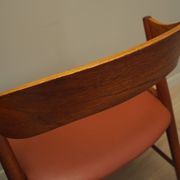 Set of four teak chairs, Danish design, 1970s, manufacture: Korup Stolefabrik