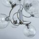 Vintage 70 Chrome Glass Suspension