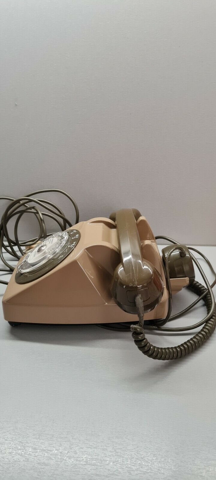 Socotel S63 vintage dial brown phone