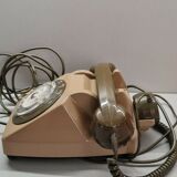 Socotel S63 vintage dial brown phone