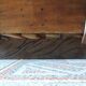 Antique wooden cradle