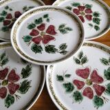 Assiettes plates vintages