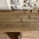 Banc de ferme ancien en bois, rénové