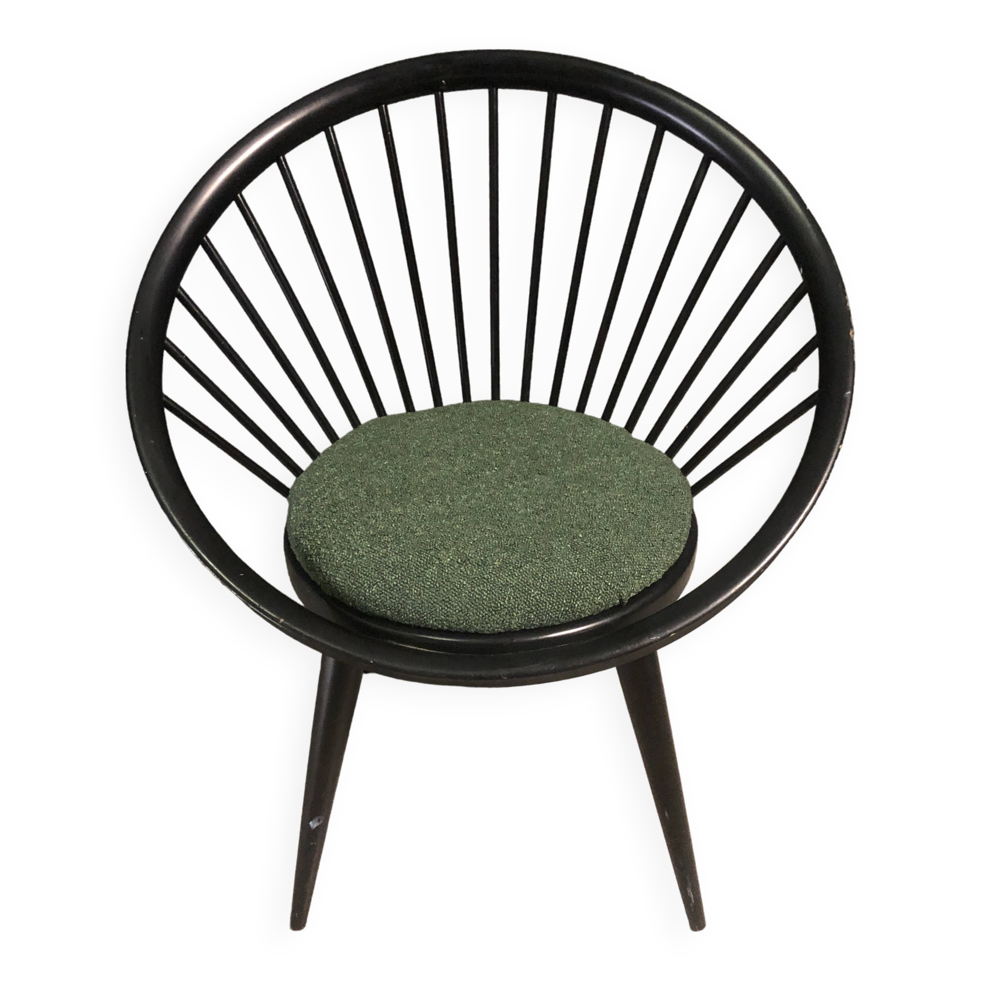Yngve Ekström circle chair  1960.