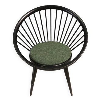 Yngve Ekström circle chair  1960.
