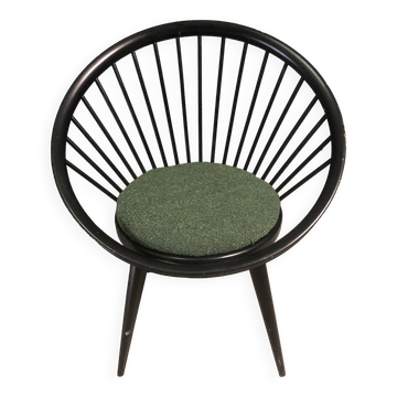 Circular chair Yngve Ekström 1960.