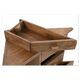 Wooden corner cabinet with 8 drawers