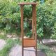 high wooden stool