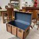 Old travel trunk "Be a Father" Lille