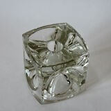 Reversible Bohemian crystal photophore - 60s or 70s