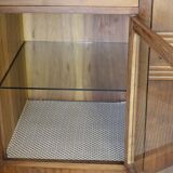 1930s walnut credenza in art deco style