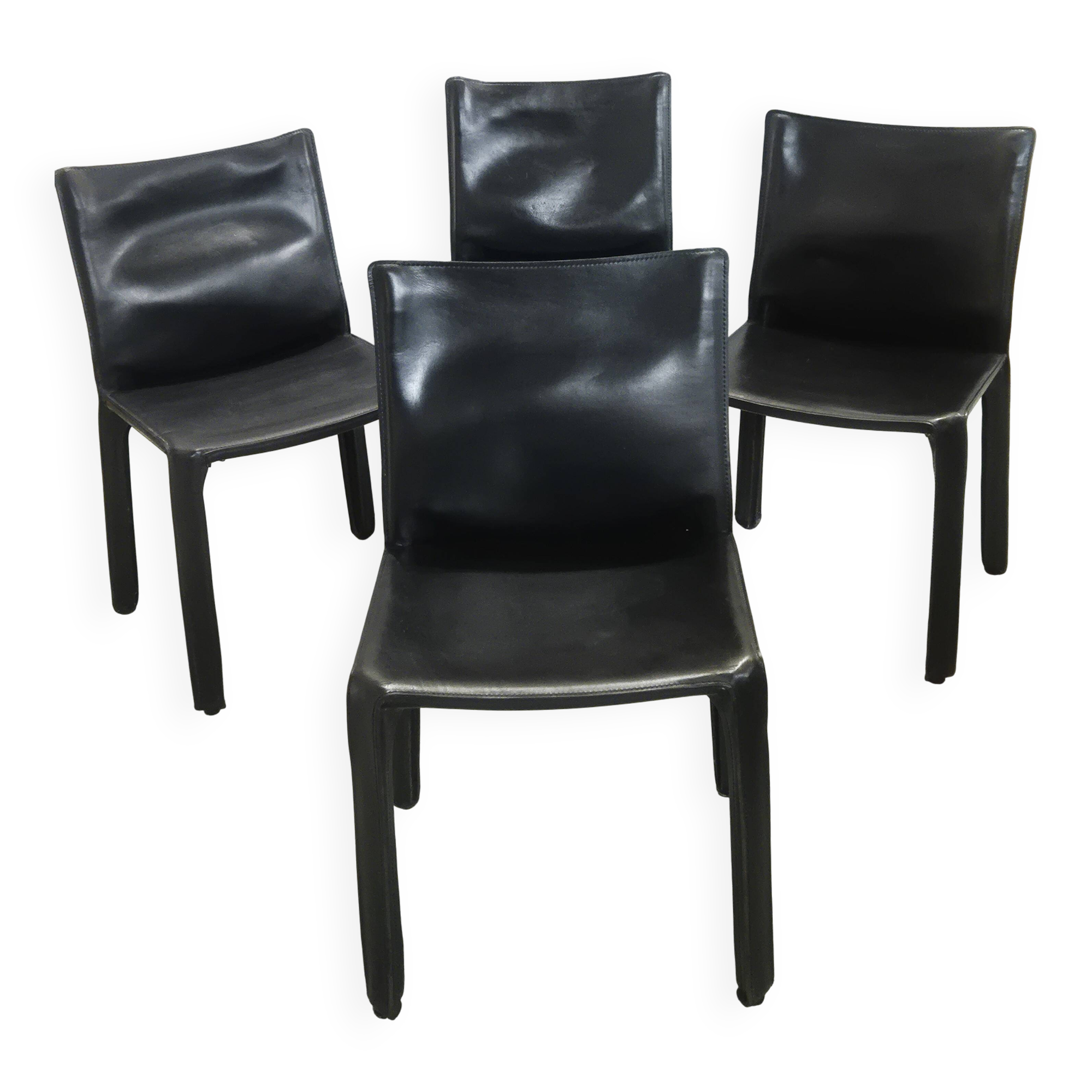 CAB 412 chairs by Mario Bellini for Cassina