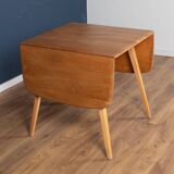 Retro Blonde Ercol Model 383 Dining Table & Four Stick Back Kitchen Dining Chairs