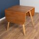 Retro Blonde Ercol Model 383 Dining Table & Four Stick Back Kitchen Dining Chairs
