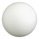 French vintage white opaque matte glass medium replacement glass globe shade