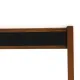 Scandinavian mirror in rosewood and leather, Sweden, 1960, 115cm x 57cm