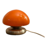 Lampe champignon orange