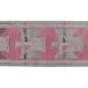 Vintage Turkish hallway rug 99x385 cm