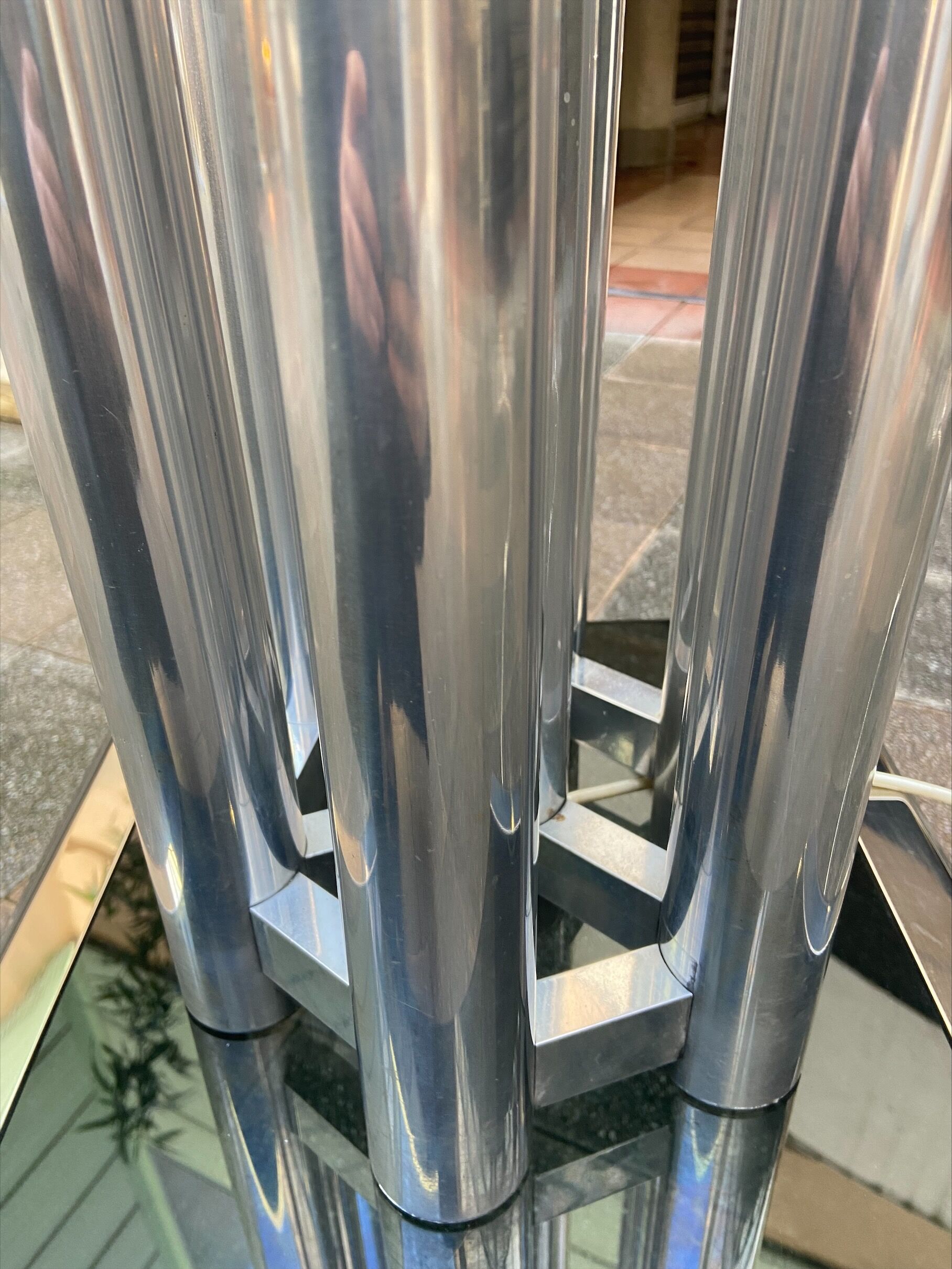 Tubular lamp - Manifattura Italiana - 70s
