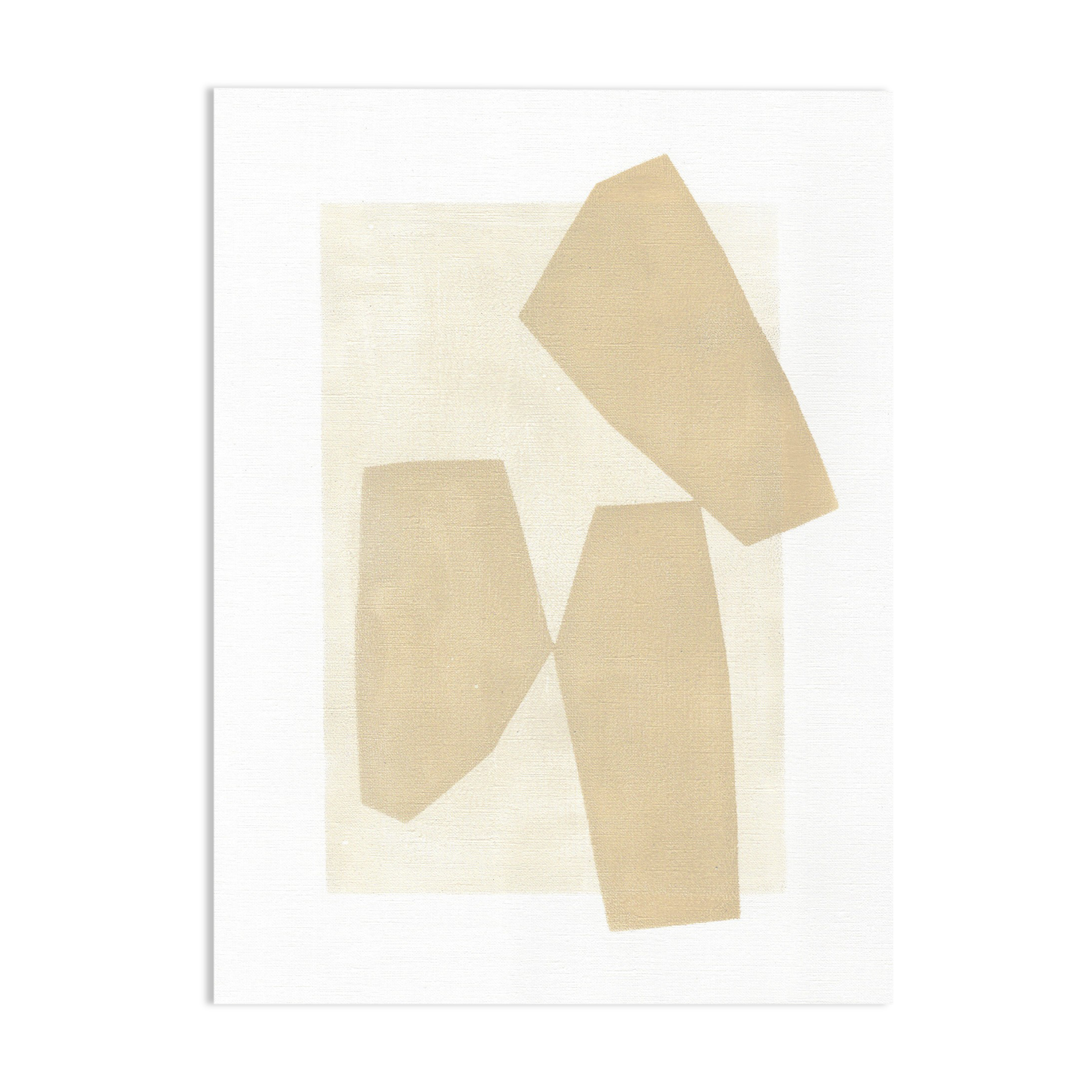 Painting on paper dated and signed Eawy frameless M270