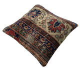 Housse de coussin de tapis turc vintage  45 x 45 cm