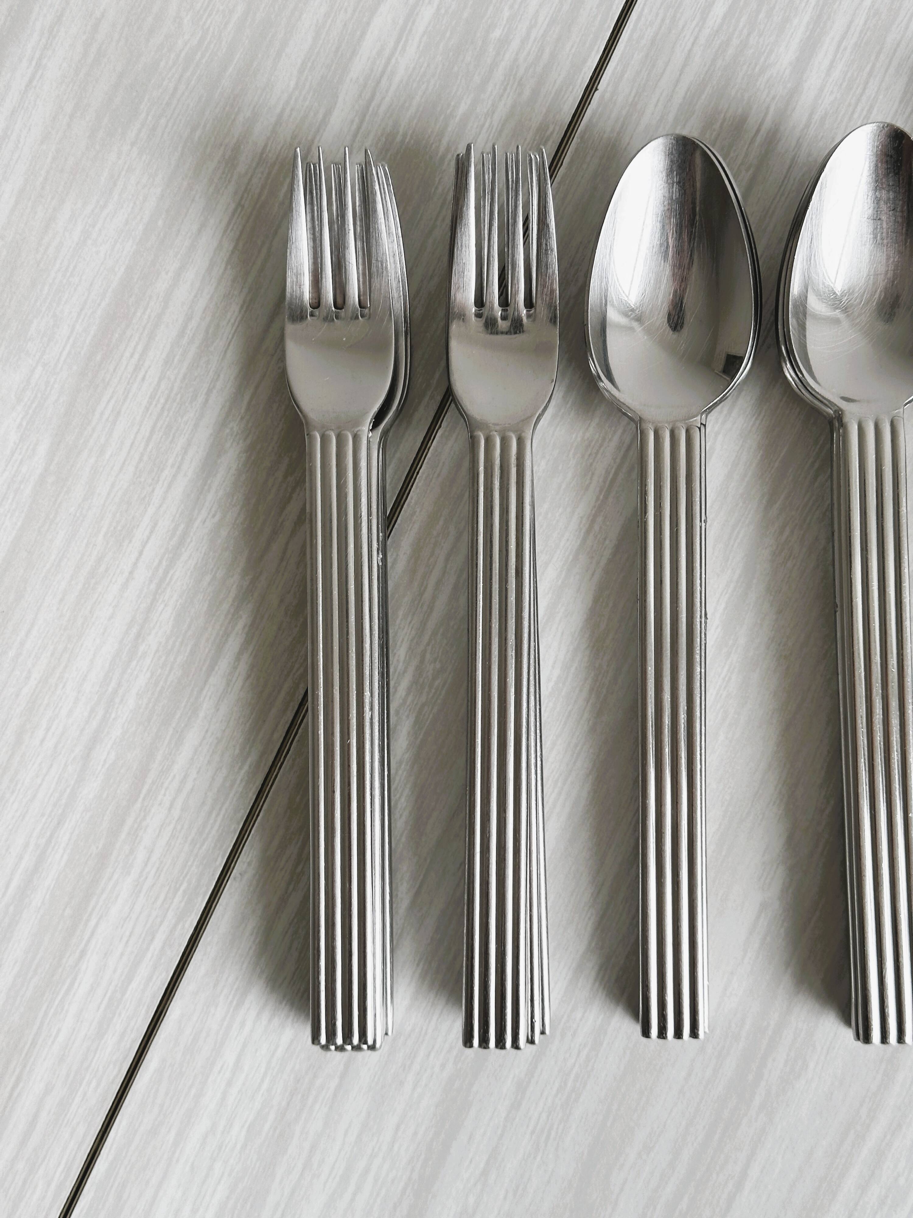 Set of 18 IKEA cutlery made in Korea