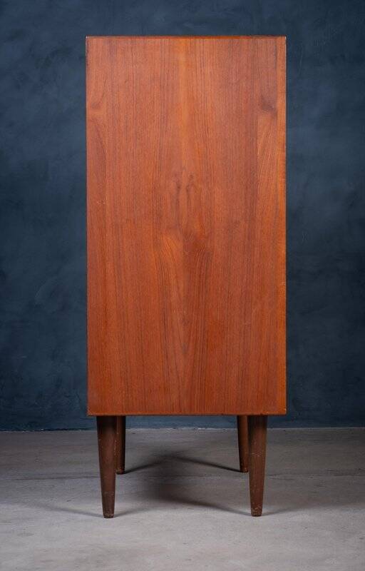 Teak 7-Drawer Chest attributed to Ejvind A. Johansson, 1960s