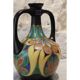 Vase en céramique émaillée de la faïencerie de Gouda, Pays-Bas, Hollande, vers 1930