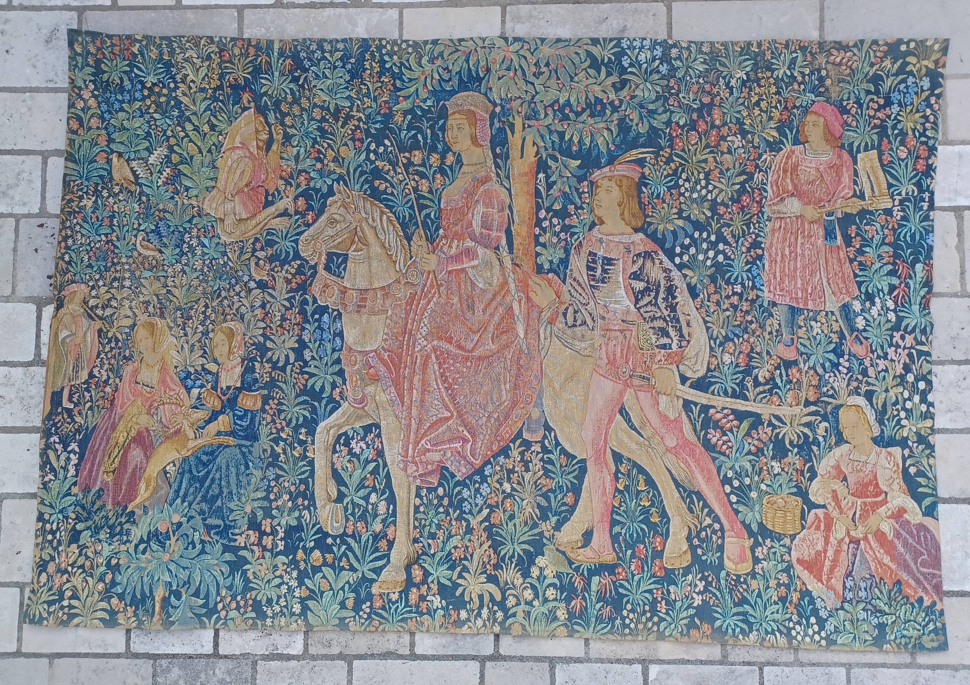 Large tapestry Artis Flora "The Noble Amazon" of large dimensions