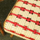 Pair of Parisian bistro chairs Maison Drucker model Fouquet's N°1