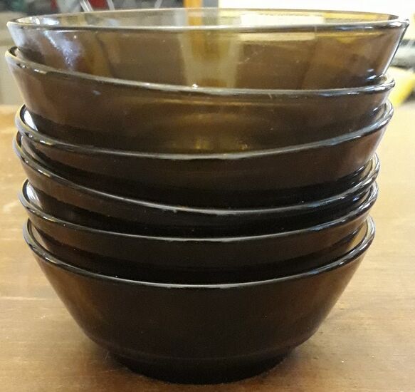 Set of 6 ramekins Vereco, 70s