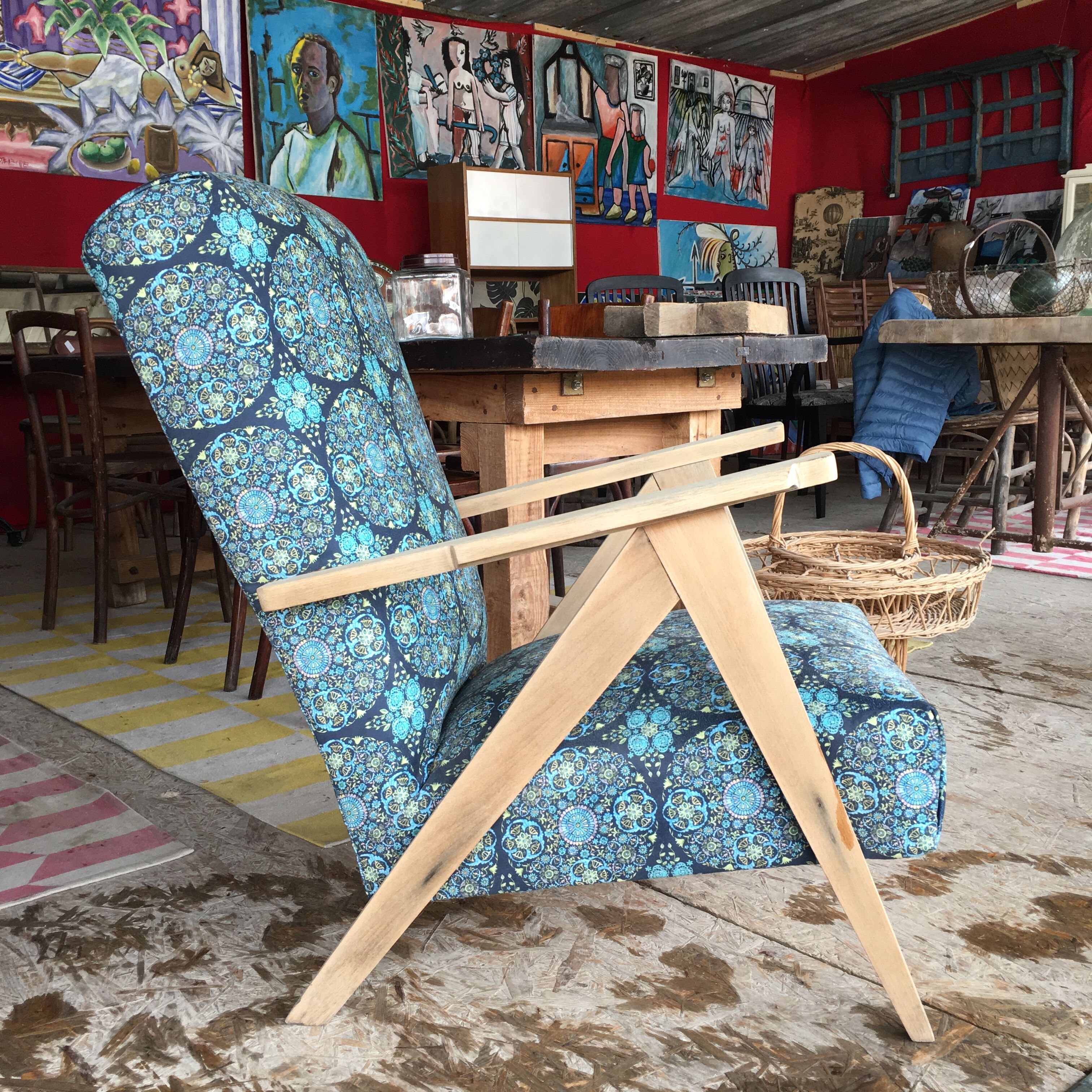 Vintage armchair from the years 1970