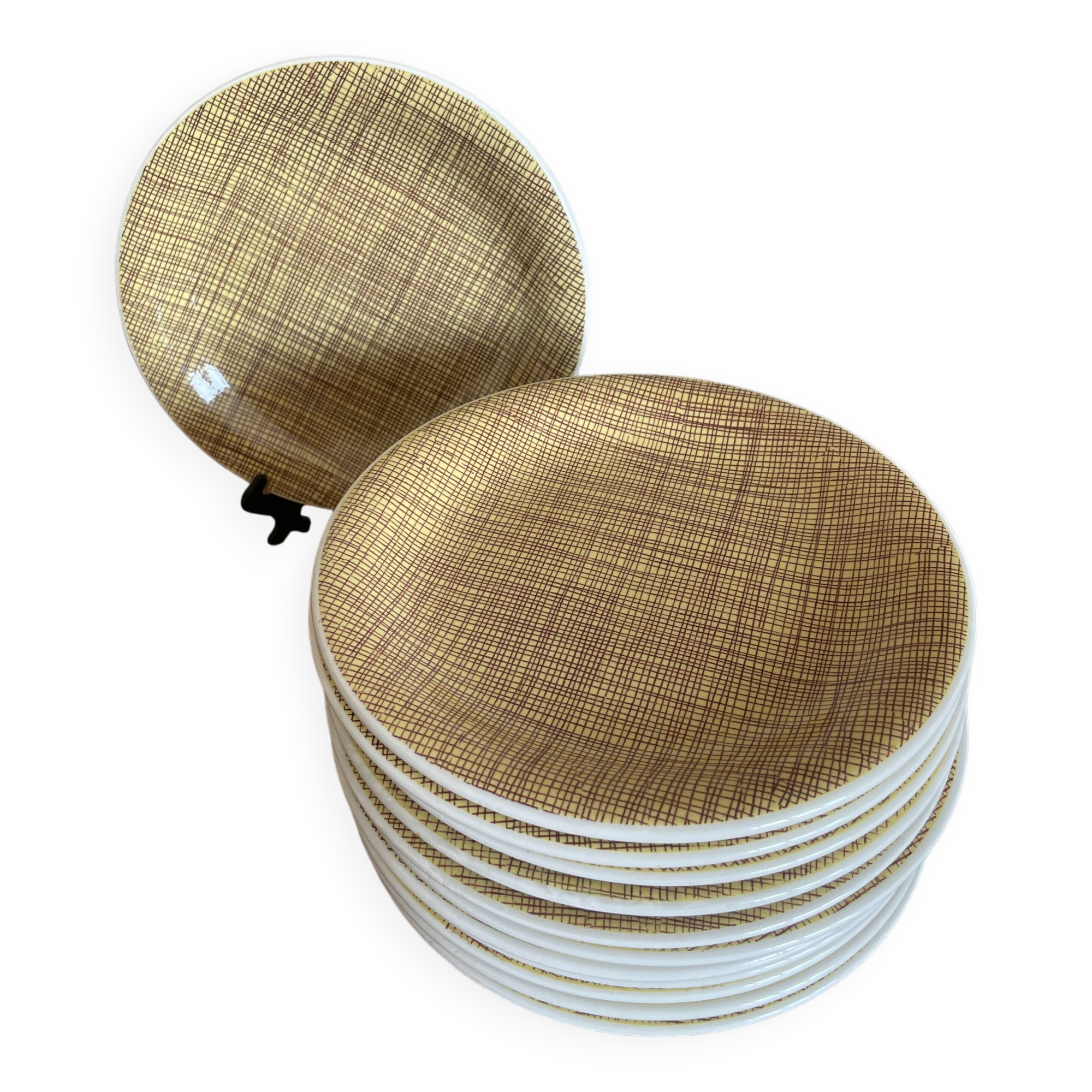 12 Villeroy and Boch Bern dessert plates