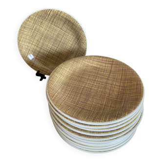 12 Villeroy and Boch Bern dessert plates