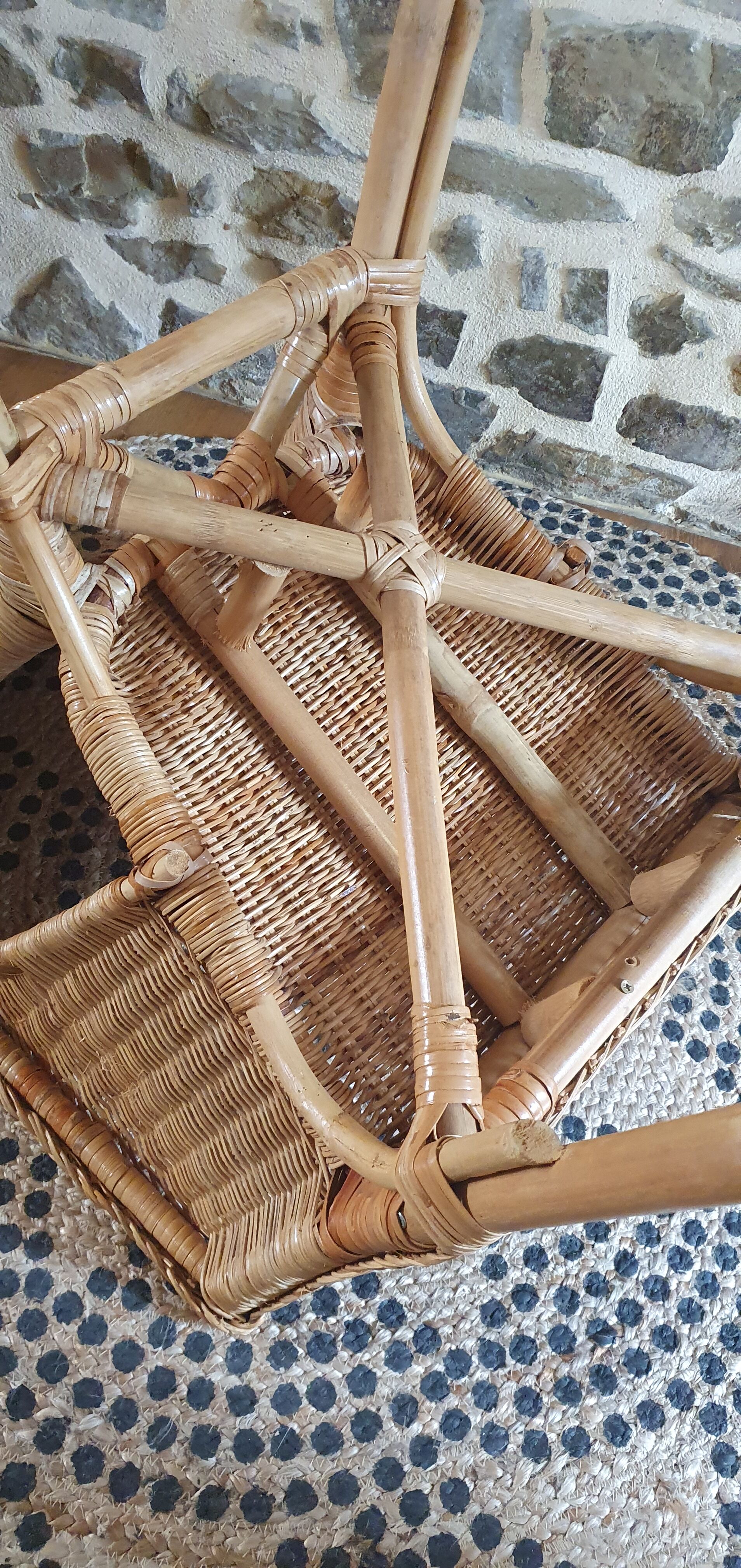 Fauteuil en rotin