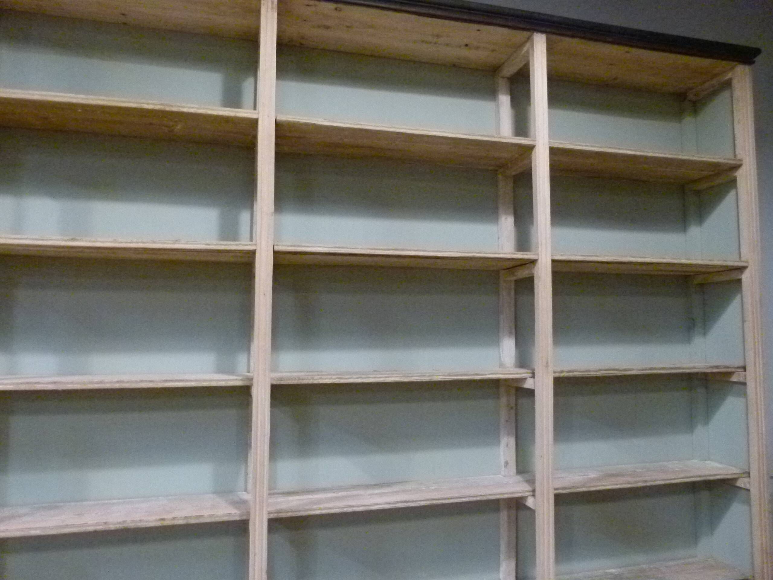 20th century solid wood bookcase