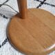 Lampadaire en bois, design hollandais par steinhauer