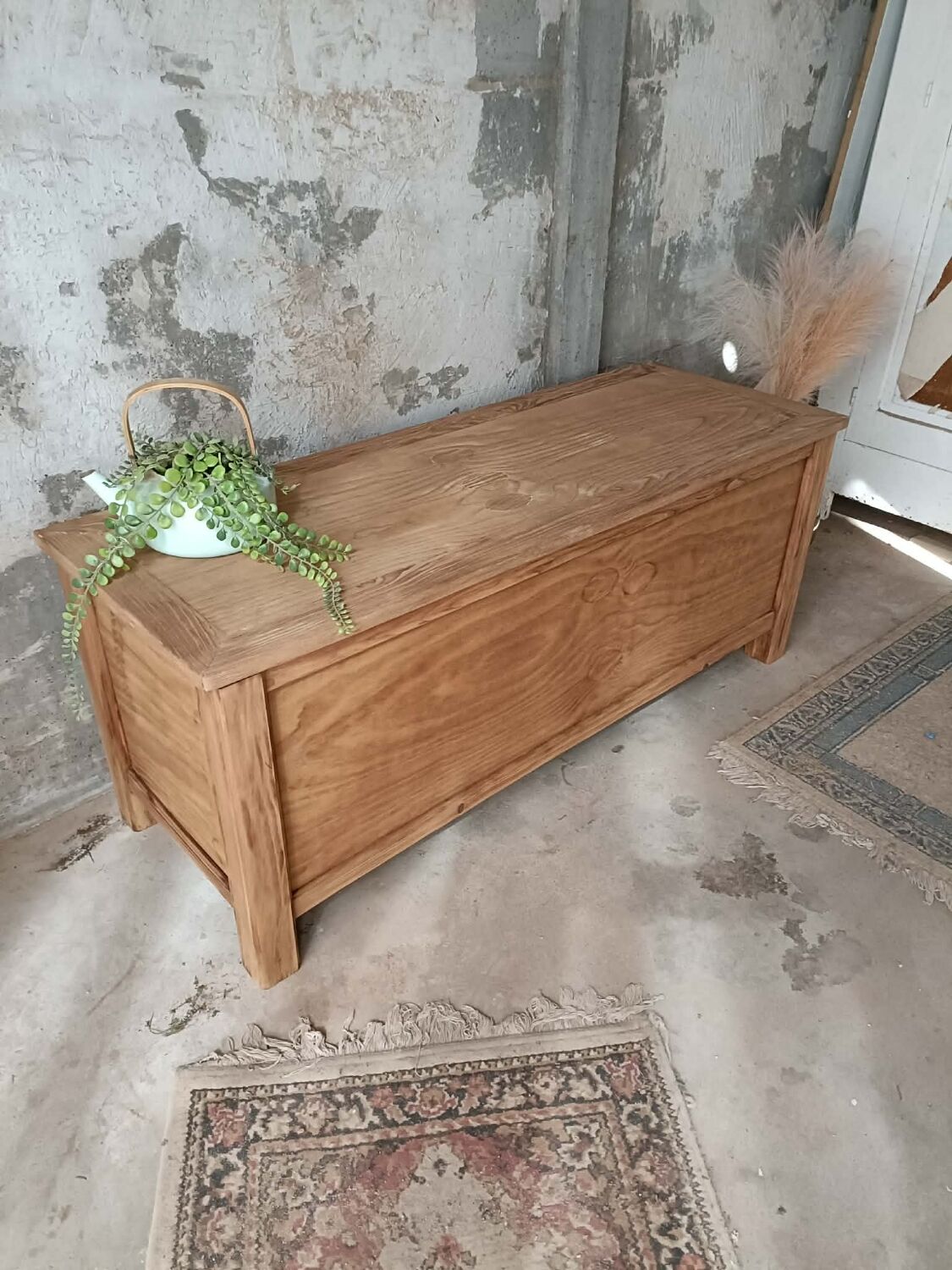 Wooden chest