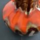 Baudin flamed ceramic pitcher-vase, 1970s