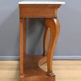 Console en Merisier, époque Restauration – Début XIXe