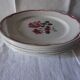 Lot of 5 vintage dessert plates